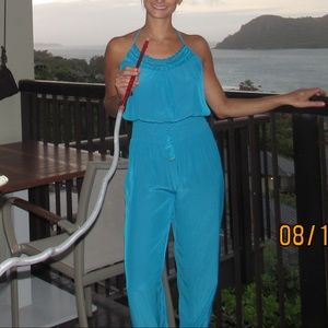 Turquoise Jumpsuit